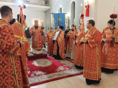 Глава челнинской епархии поздравил православных с праздником Пасхи