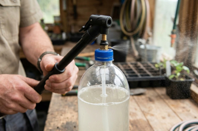 Опрыскиватель за 15 минут: как сделать дачный инструмент своими руками