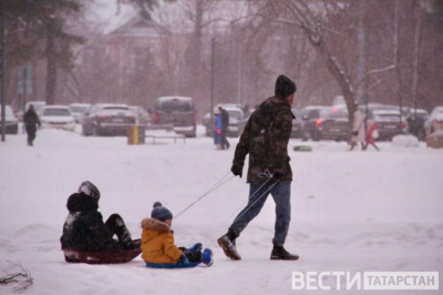 В Татарстане в последний день зимы ожидается снегопад