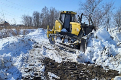 В Ульяновске отводят талые воды и проверяют готовность к эвакуации жителей