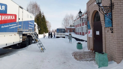 30 пациентов в день: мобильная поликлиника заработала в татарстанском селе Морты&nbsp;