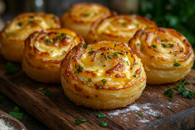 Грузинские лепешки отдыхают: эта завитушки с сыром и зеленью из слоеного теста &mdash; хит любого застолья