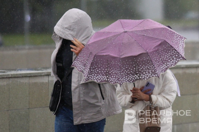 МЧС: в понедельник в Татарстане ожидается сильный дождь и туман