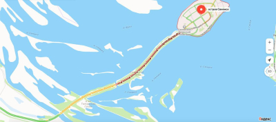 На&nbsp;подъезде к&nbsp;Свияжску в&nbsp;день масленичных гуляний собралась 2-километровая пробка